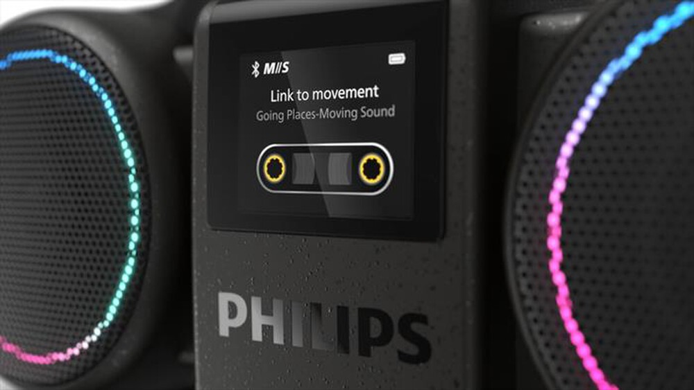 Immagine del prodotto PHILIPS - Altoparlante portatile TAMS60B/00-Black