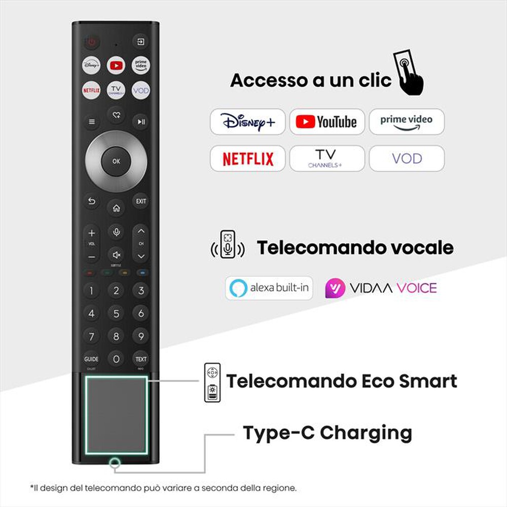 Immagine del prodotto HISENSE - Smart TV RGB MINI LED UHD 4K 116" 116UXQ-Metallo