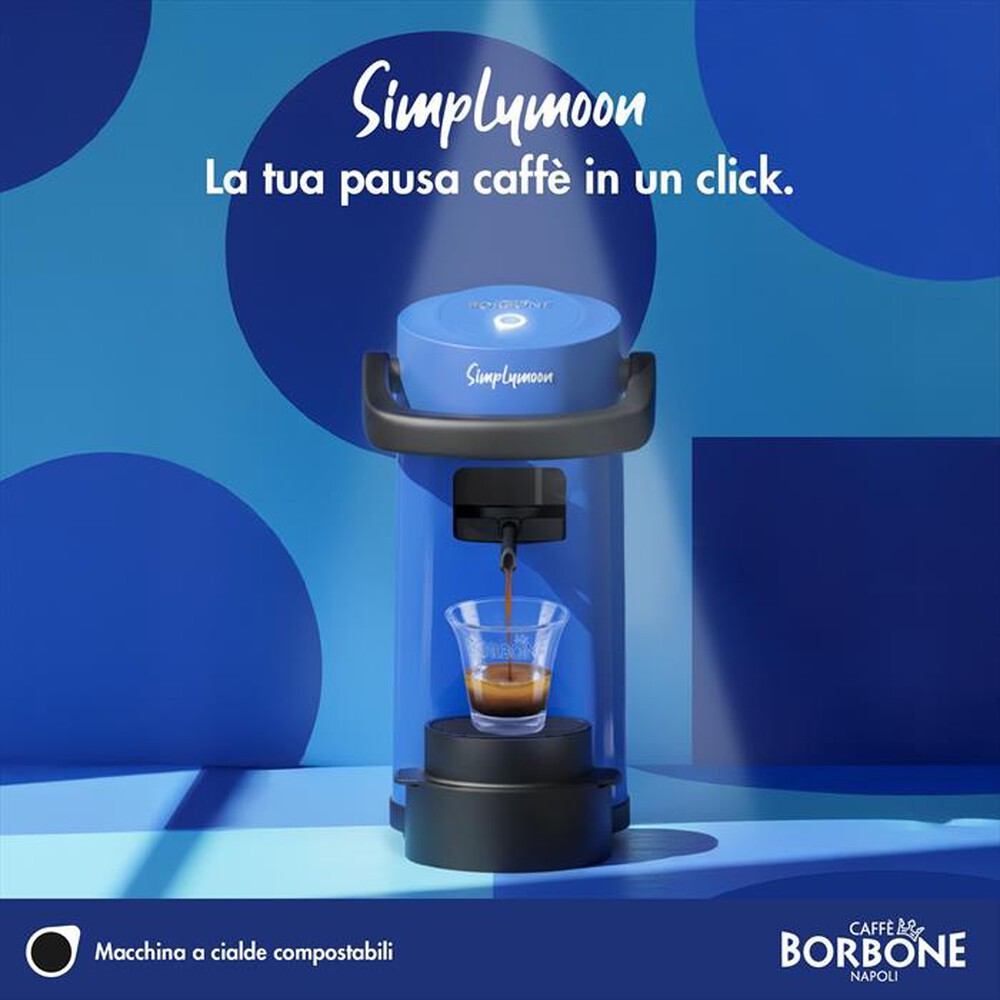 Immagine del prodotto CAFFE BORBONE - Macchina da caff&egrave; SIMPLYMOONBLU-Blu