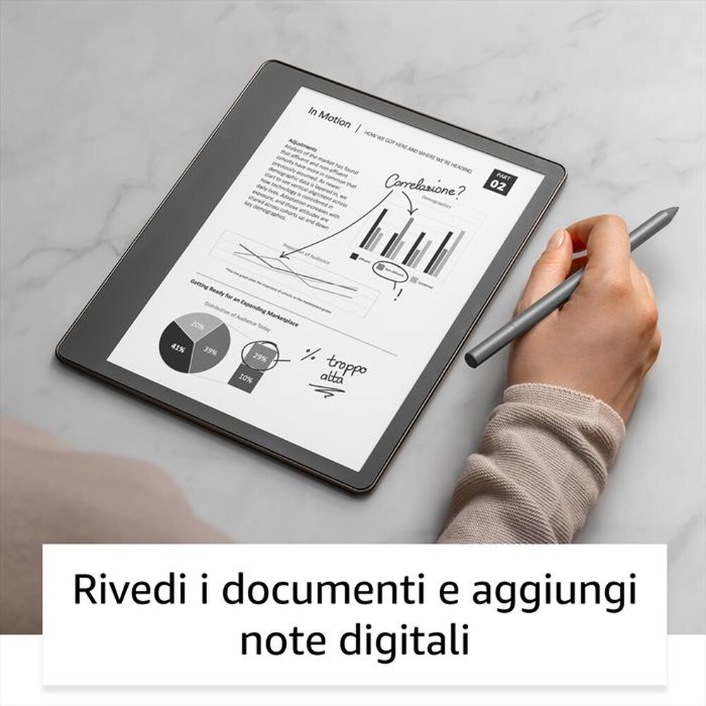 "AMAZON - KINDLE SCRIBE | CON PENNA PREMIUM-Nero"