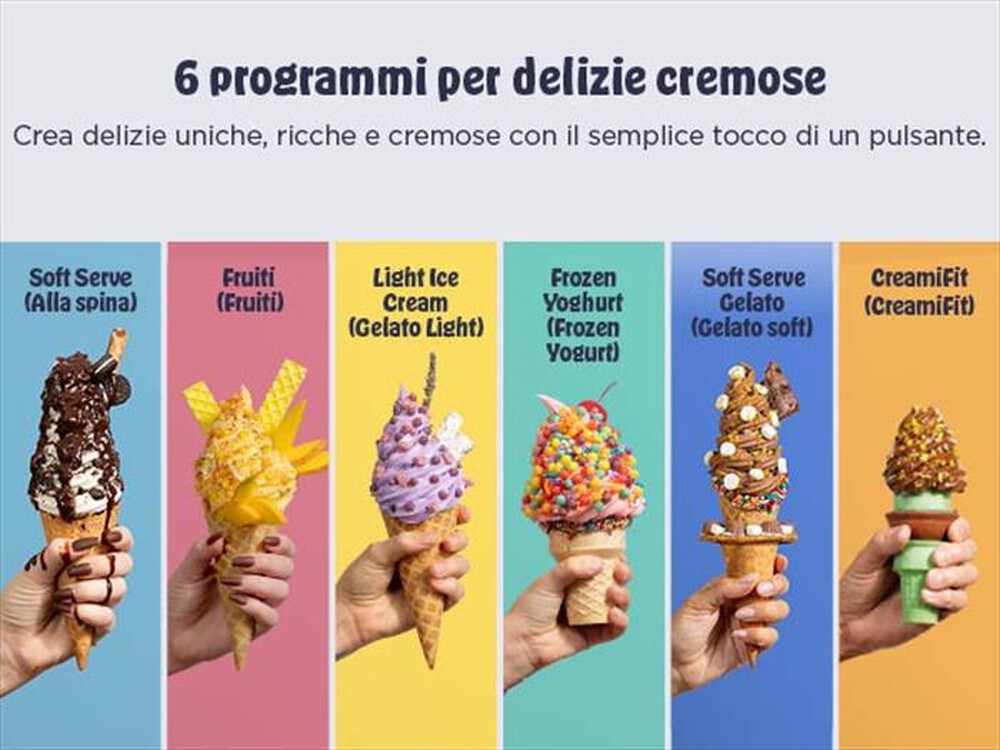 Immagine del prodotto NINJA - Gelatiera CREAMI SWIRL NC701-Argento