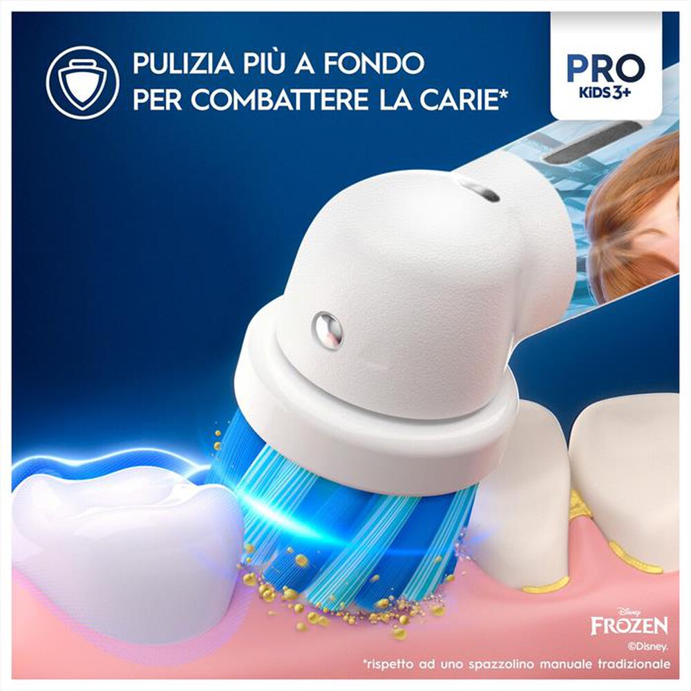 "ORAL-B - Spazzolino elettrico PRO KIDS-Azzurro"