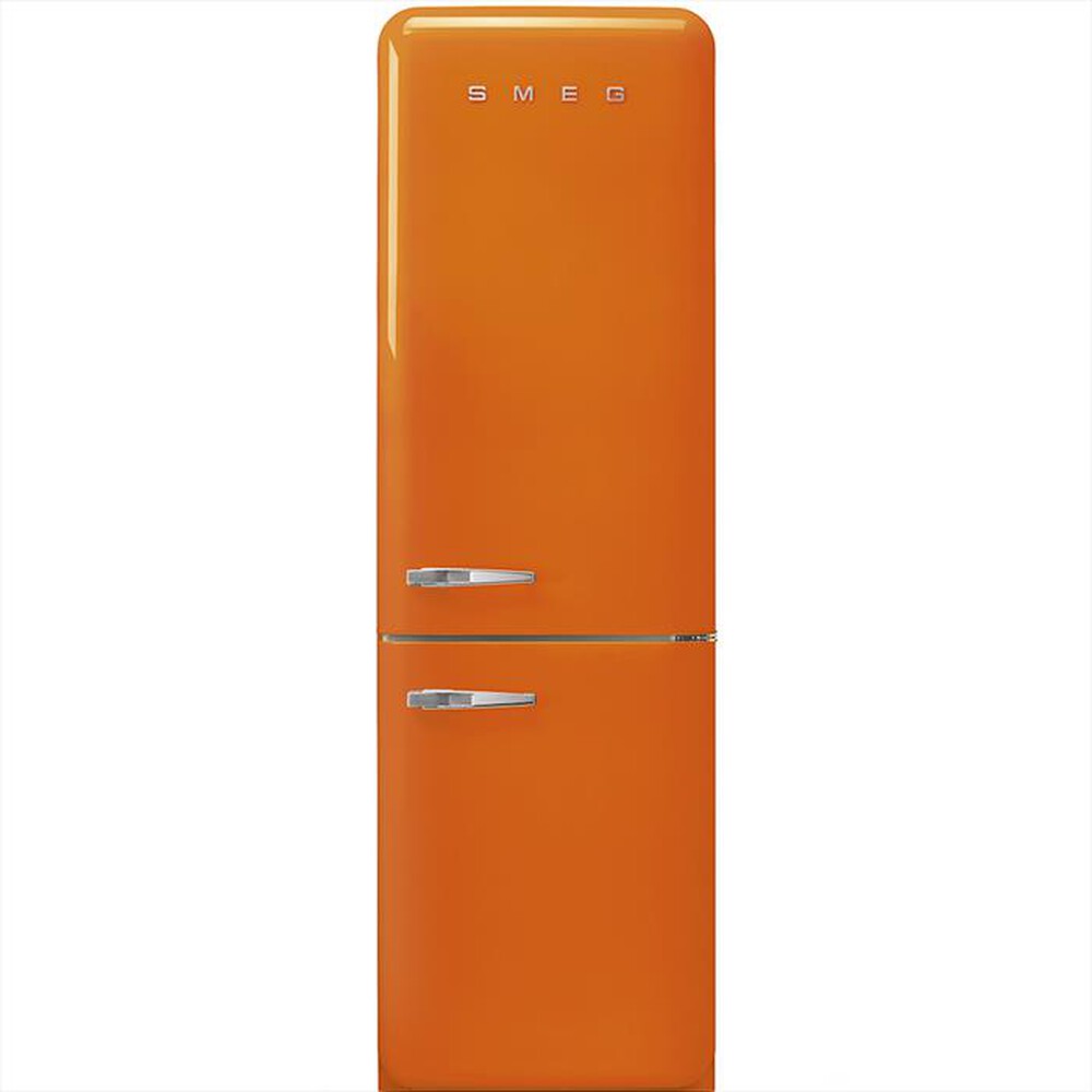 "SMEG - Frigorifero combinato FAB32ROR5 Classe D 350lt-Arancione"