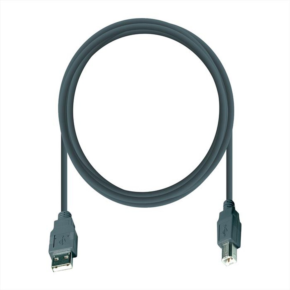 Immagine del prodotto SBS - USB2.0 komp.Lead,a-B 1,5m,colored-Grigio scuro