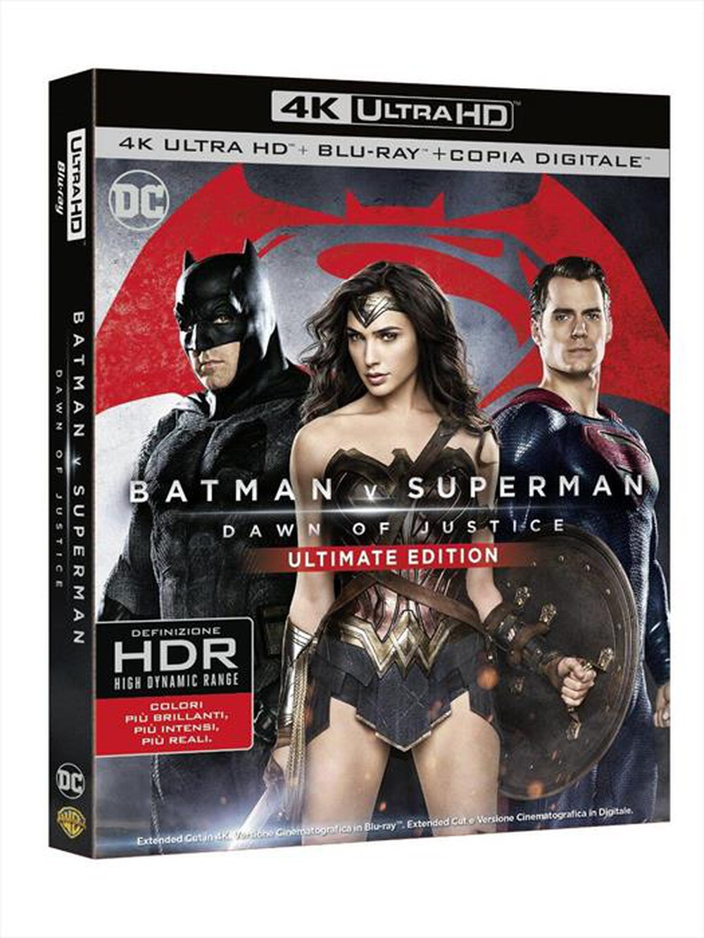 "WARNER HOME VIDEO - Batman V Superman - Dawn Of Justice (4K Ultra HD"