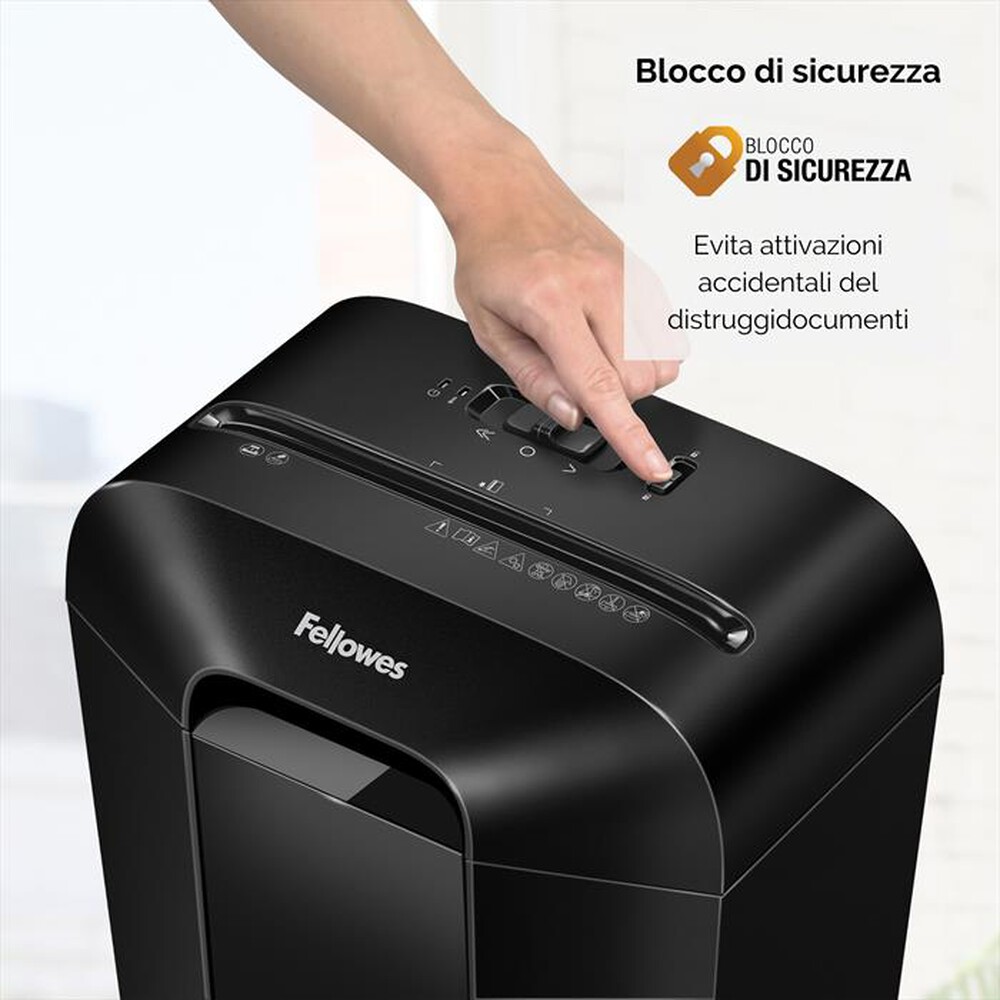 "FELLOWES - DISTRUGGIDOCUMENTI LX50-nero"