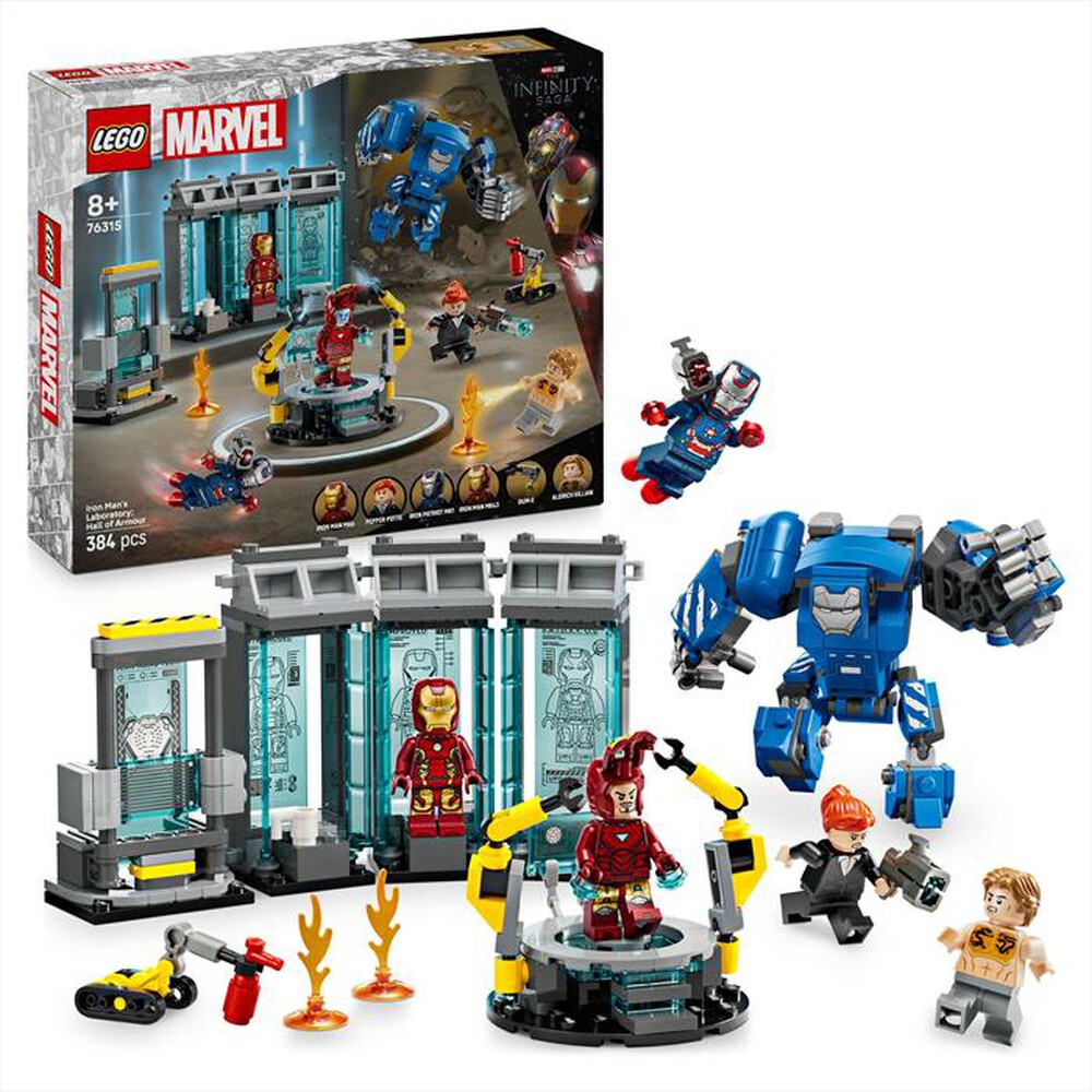 Immagine del prodotto LEGO - MARVEL Laboratorio Iron Man: Sala Armature 76315