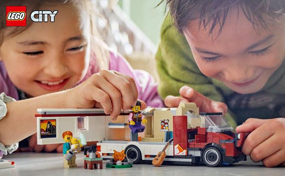 Immagine del prodotto LEGO - CITY Camper van delle vacanze d&rsquo;avventura 60454