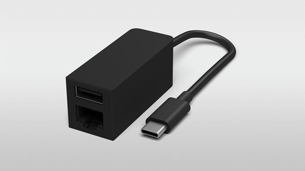 "MICROSOFT - SURFACE USB-C TO ETH\\USB 3.0-nero"