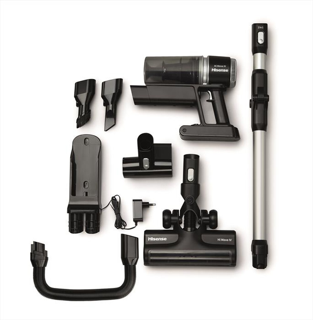 Immagine del prodotto HISENSE - Scopa elettrica con tecnologia ciclonica HVC6264BK-Nero