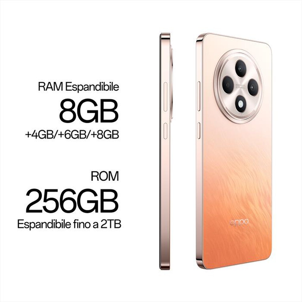 "OPPO - Smartphone RENO12 F 4G 8+256-Amber Orange"