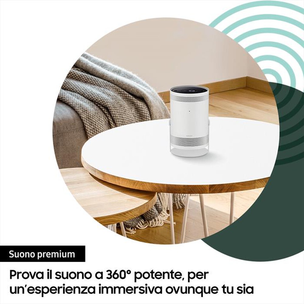 "SAMSUNG - Videoproiettore Freestyle SP-LSP3BLAXXE-White"