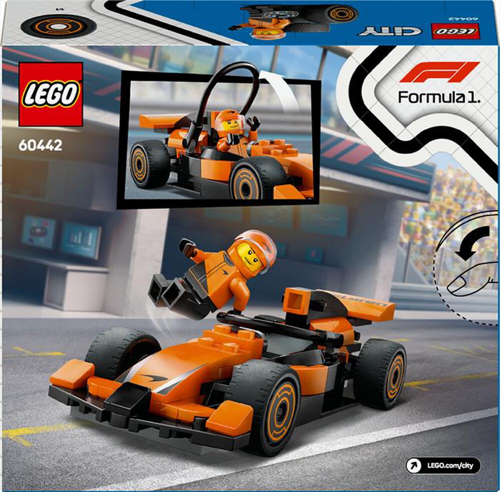 Immagine del prodotto LEGO - CITY FORMULA 1 Pilota e monoposto McLaren F1 60442