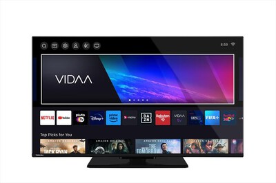 TOSHIBA - Smart TV LED UHD 4K 43" 43QV3463DA-Nero