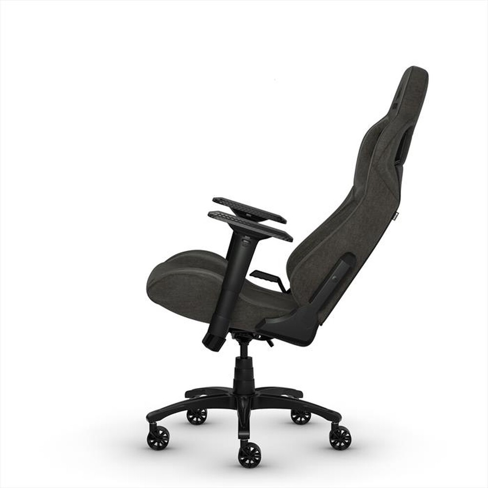 "CORSAIR - Sedia gaming CORSAIR T3 RUSH, Fabric-Grigio Scuro"