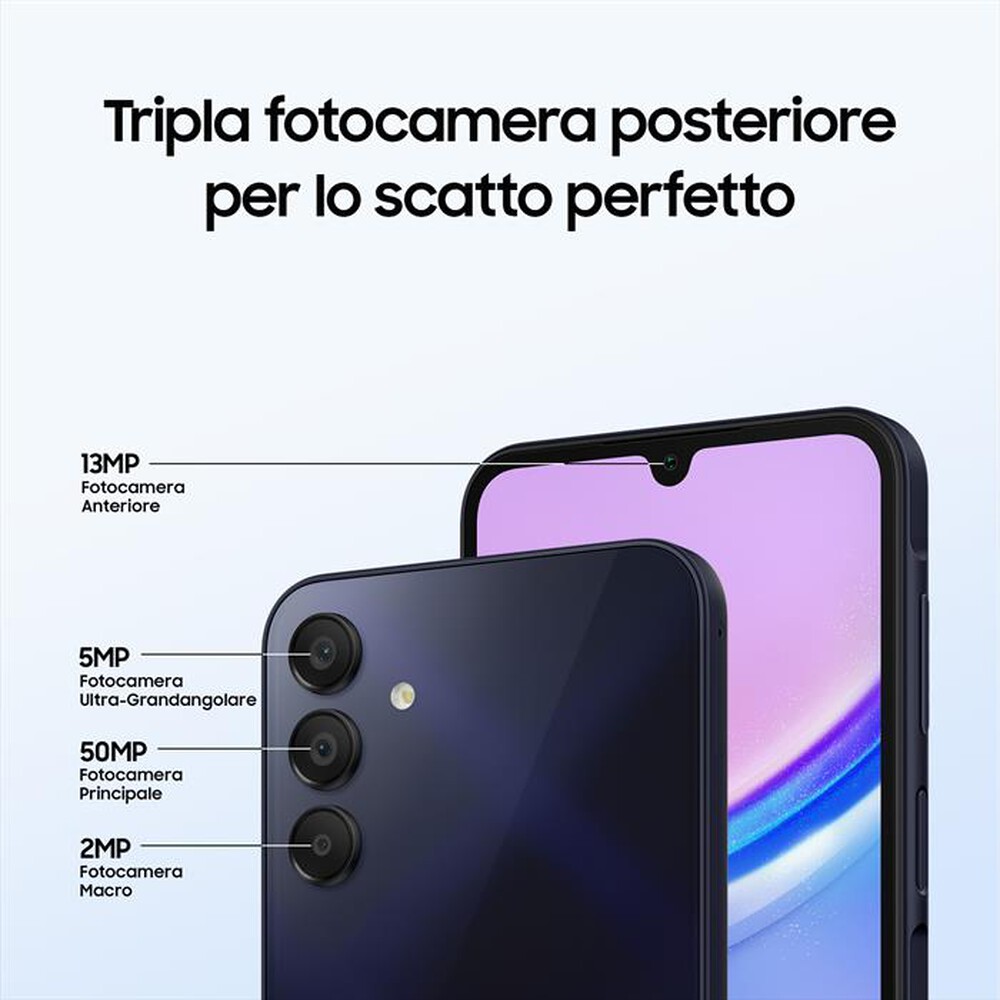 Immagine del prodotto WIND - 3 - SAMSUNG Galaxy A15 4G-Blue Black