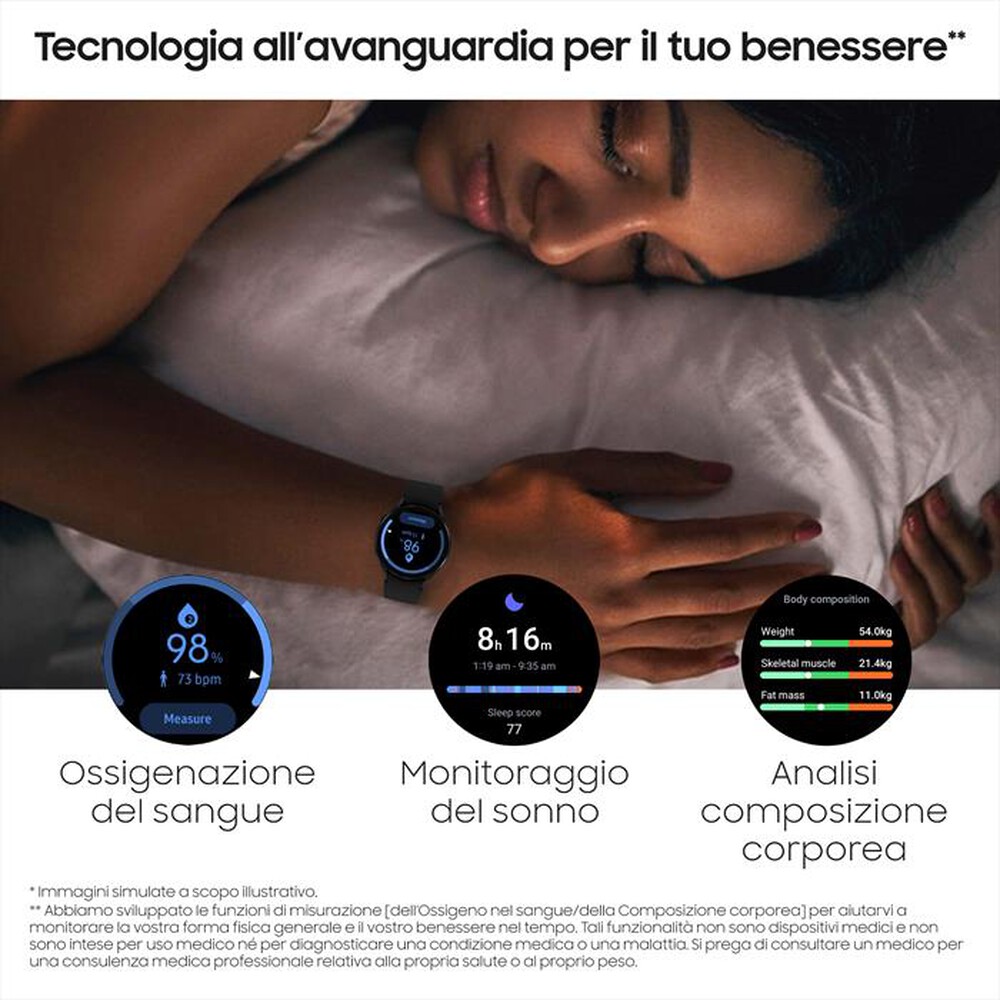 Immagine del prodotto SAMSUNG - GALAXY WATCH4 44MM BT-Black
