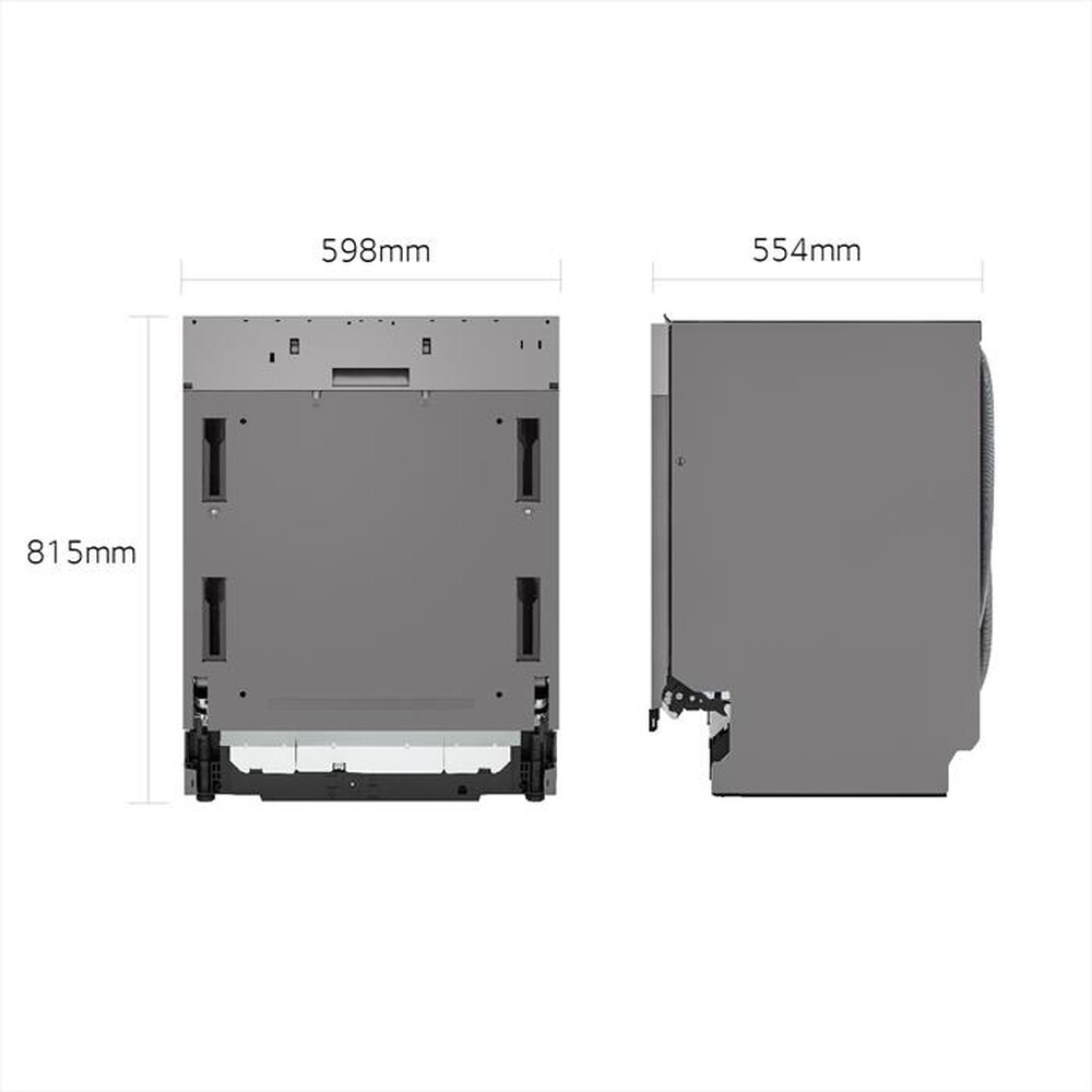 "LG - Lavastoviglie DB597TXS  Classe A-20% 14coperti-Noble Steel"