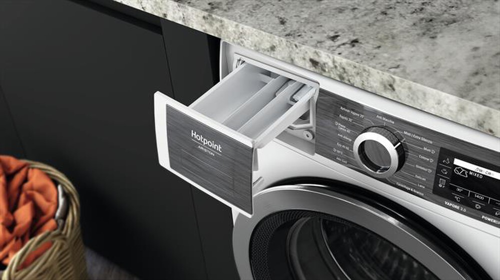 "HOTPOINT ARISTON - Lavatrice H7 99 GPOWER IT 9 Kg Classe A-Bianco"