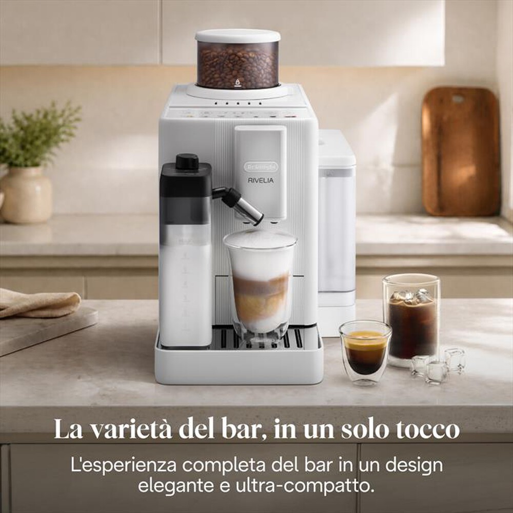 Immagine del prodotto DE LONGHI - RIVELIA START Macchina da caff&egrave; EXAM420.55.WXL-Arctic White