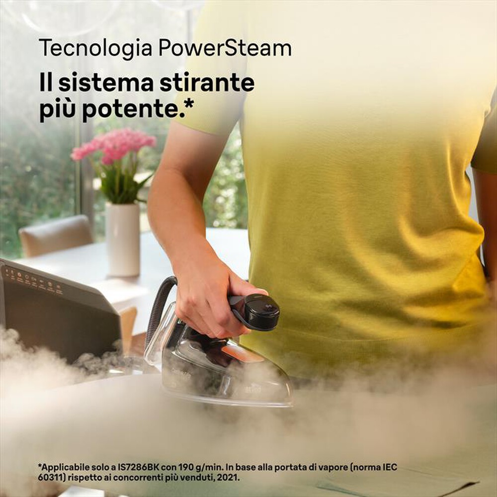 Immagine del prodotto BRAUN - Ferro da stiro con caldaia CareStyle 3 IS3157BL-NERO ORO