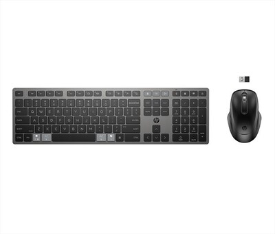 HP - COMBO TASTIERA E MOUSE 720-Nero