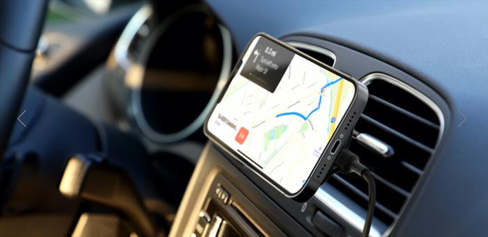 "BELKIN - SUPPORTO DA AUTO MAGNETICO CON RICARICA WIRELESS-nero"