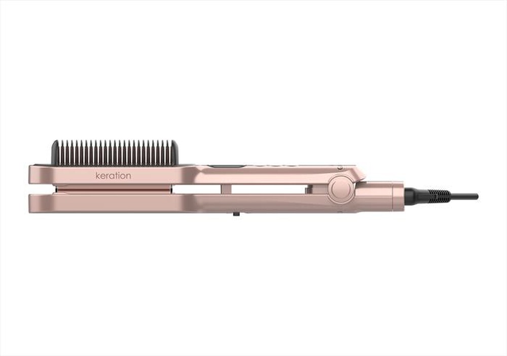 "GAMA - Ferro per capelli KERATION WAVER & BRUSH-Oro"