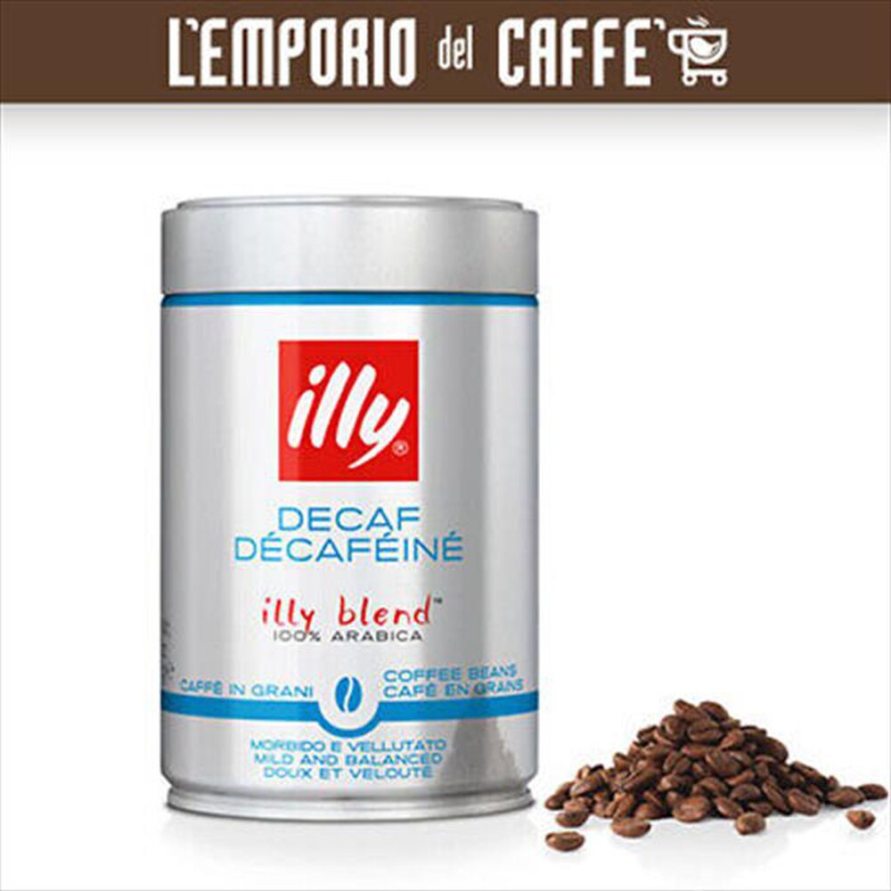 "ILLY - 250G CAFFÈ IN GRANI DECAFFEINATO"