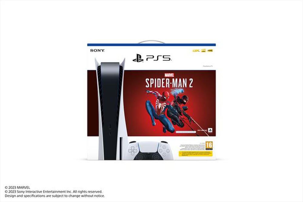 SONY COMPUTER - BUNDLE SPIDER-MAN 2 VCH/PS5 STD C/ITA | Euronics