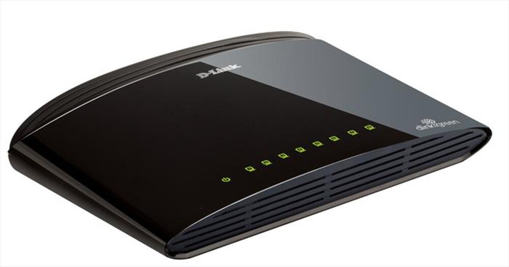 "D-LINK - D-Link DES 1008D - Switch - 8 porte - EN. Fast EN"