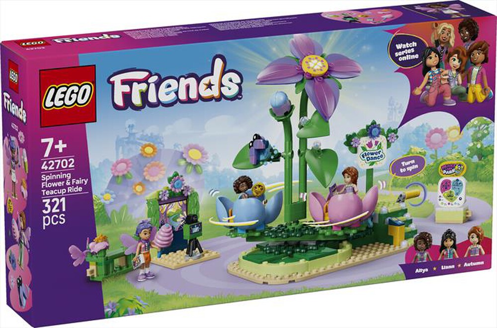 Immagine del prodotto LEGO - FRIENDS Giostra delle tazze da t&egrave; floreali - 42702