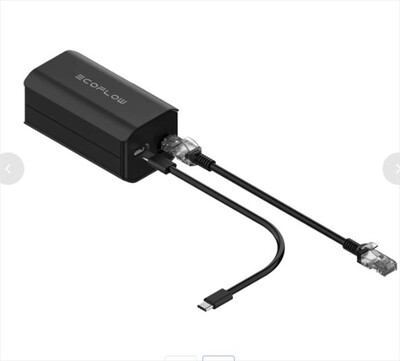 ECOFLOW - Adattatore GROUNDING ADAPTER EU/UK-nero