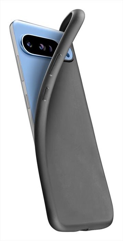 CELLULARLINE - Cover in gomma morbida CHROMA per Google Pixel 9-Nero