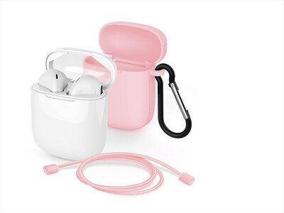 MELICONI - SAFE PODS 5.1 PINK COVER-Bianco con accessori in silico