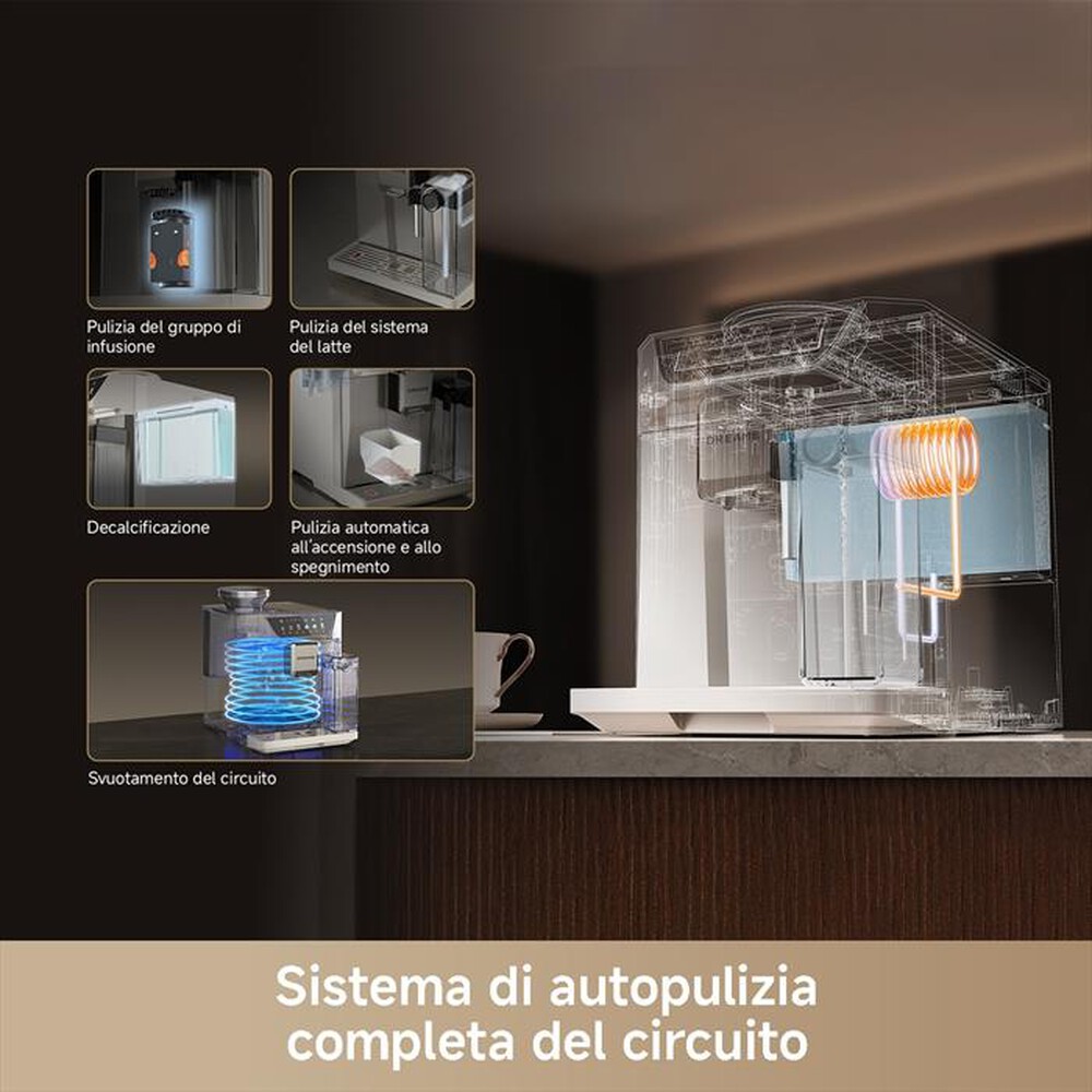 Immagine del prodotto DREAME - Macchina da caff&egrave; automatica ECCELUXE MASTER VIM-Bianco