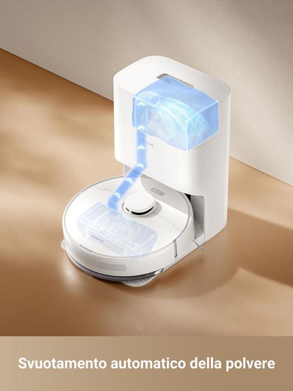 "DREAME - Aspirapolvere robot D10 PLUS GEN2-Bianco"