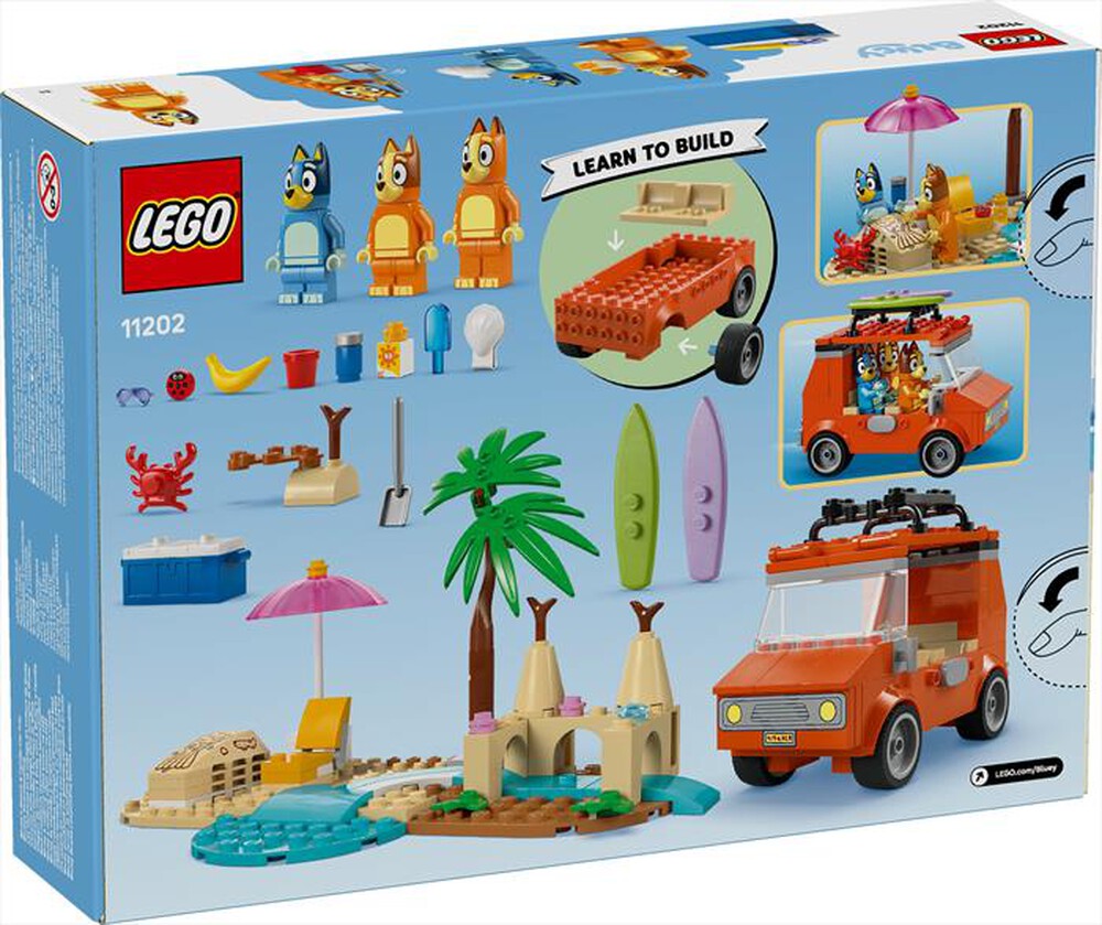Immagine del prodotto LEGO - BLUEY Vacanza in spiaggia famiglia di BLUEY 11202