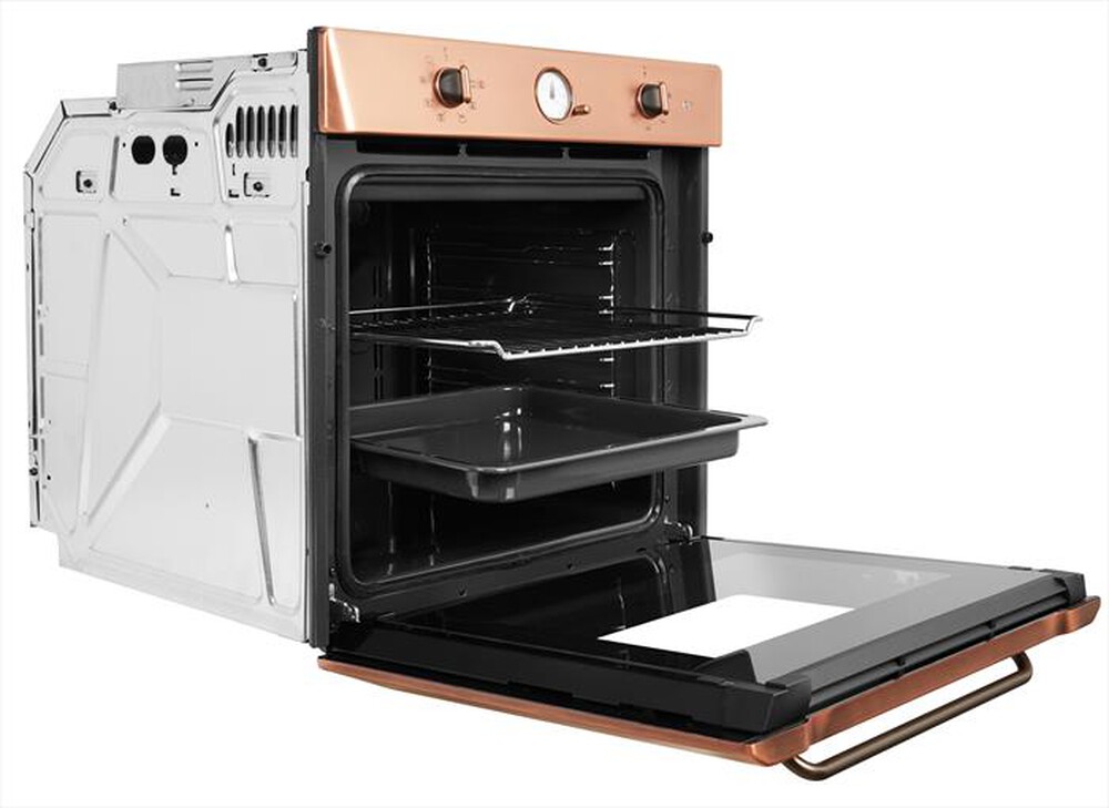"HOTPOINT ARISTON - Forno incasso elettrico + gas FIT 804 H RAME"