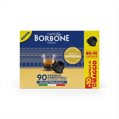 CAFFE BORBONE - DOLCE GUSTO SUPREMA 80+10PZ