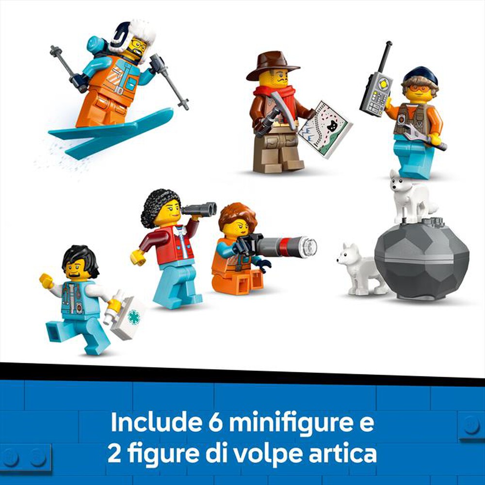 "LEGO - TRENO ESPRESSO ARTICO DEGLI ESPLORATORI-,"