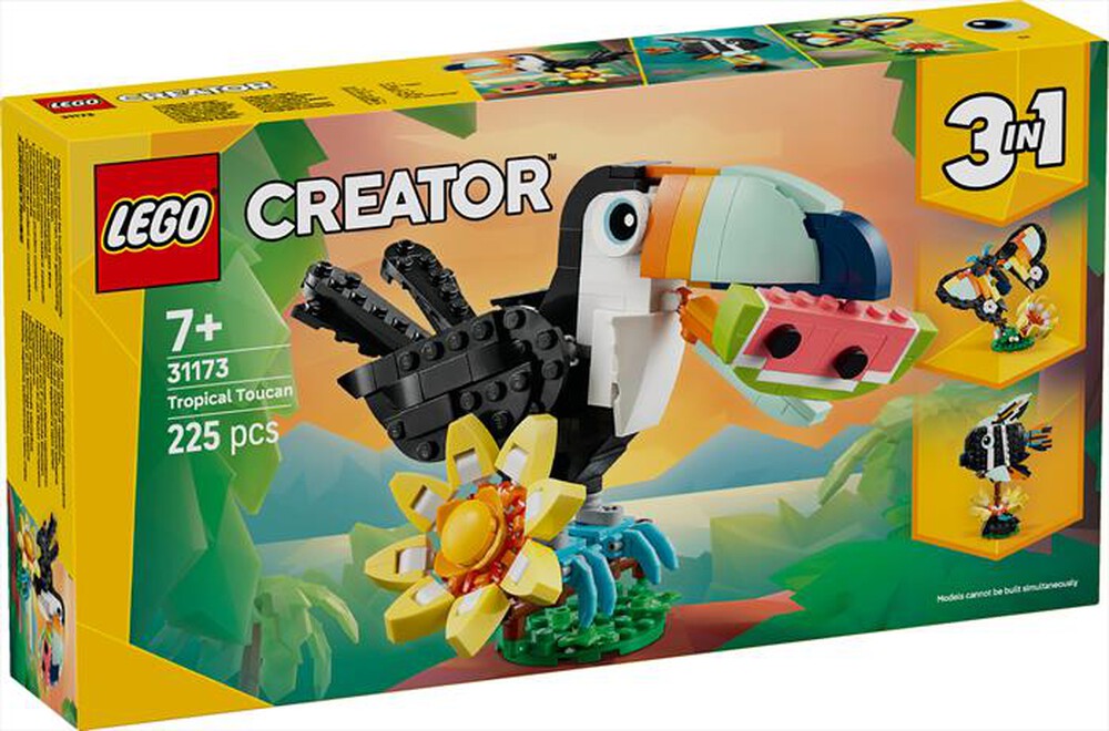 Immagine del prodotto LEGO - CREATOR Animali selvatici: tucano tropicale 31173