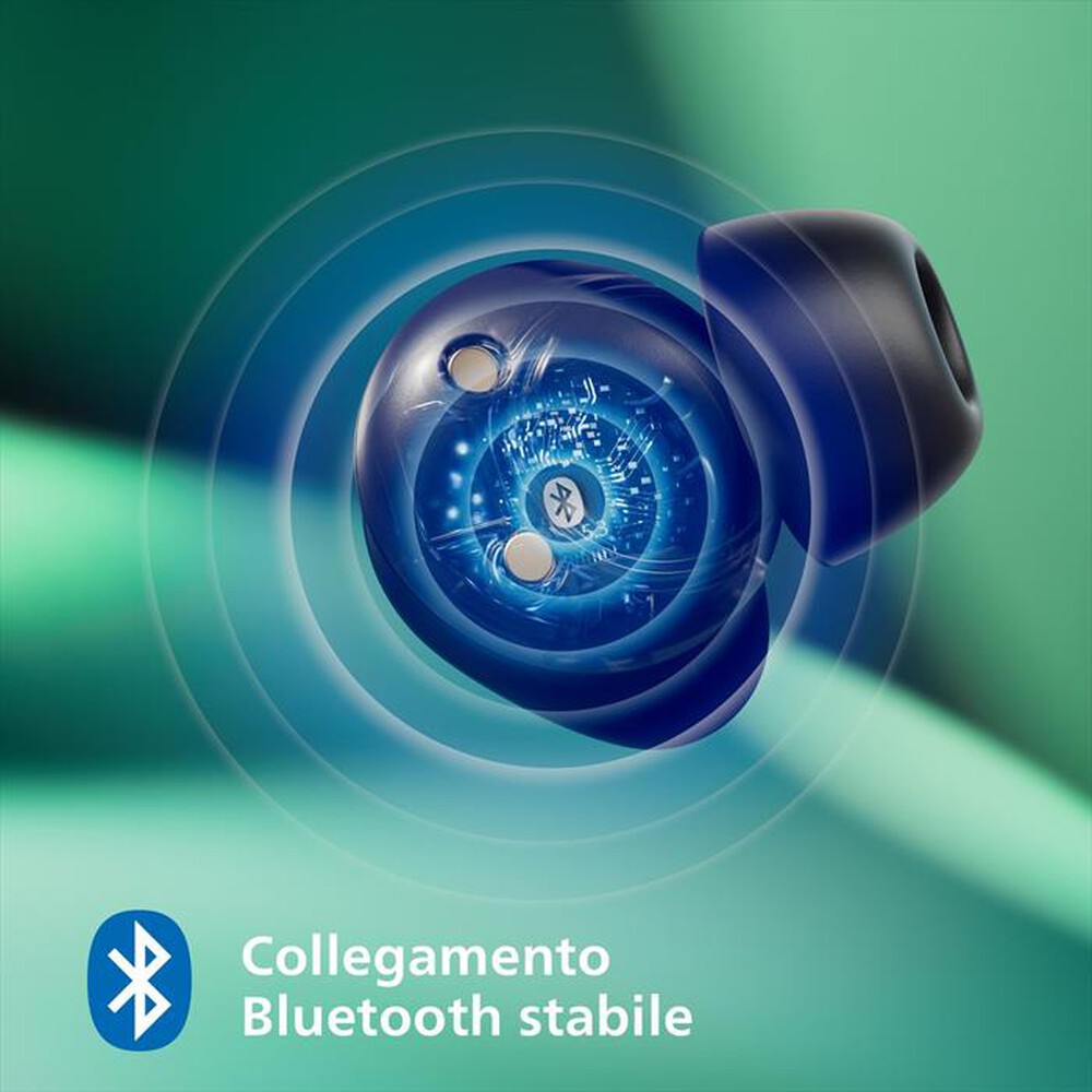 "PHILIPS - Auricolari bluetooth TAT1209BK/00-BLACK"