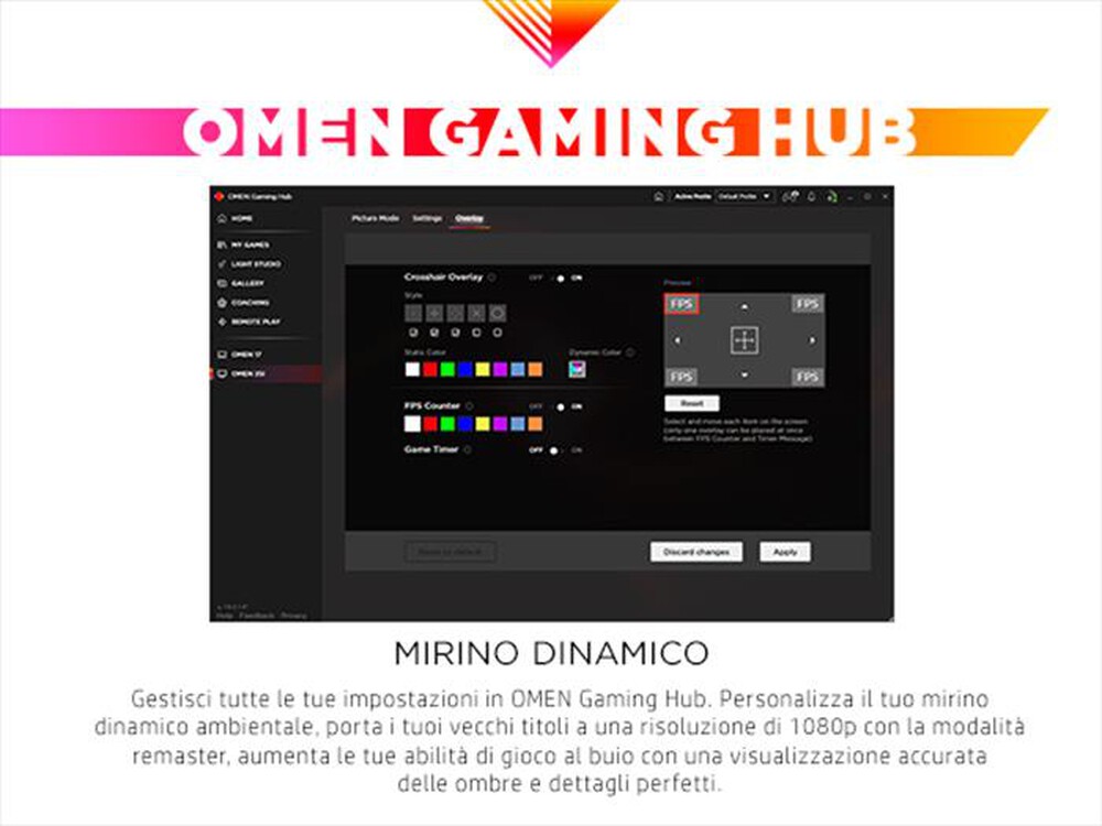 "HP - OMEN 25I-Nero"