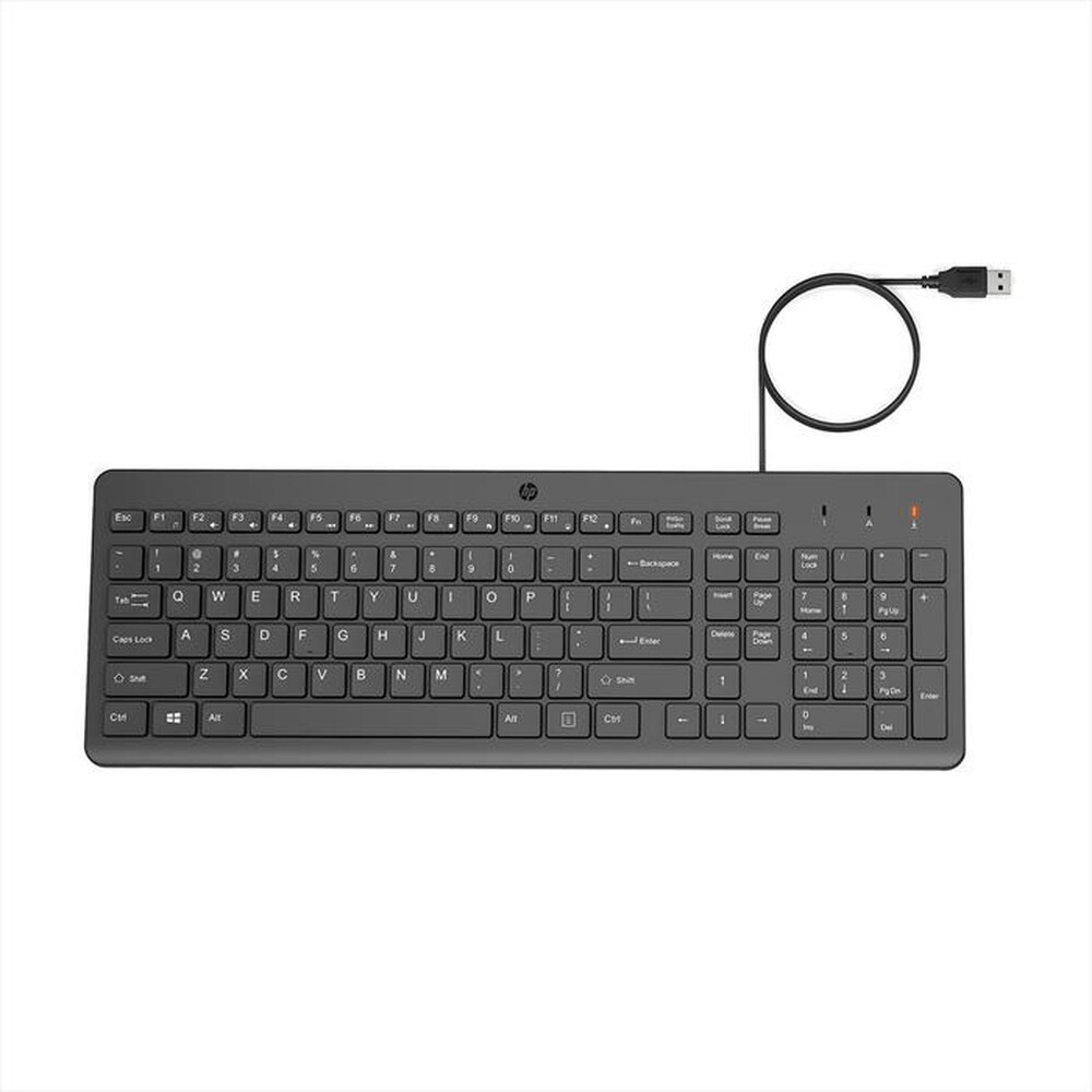 Immagine del prodotto HP - 150 TASTIERA E MOUSE CON CAVO-Nera