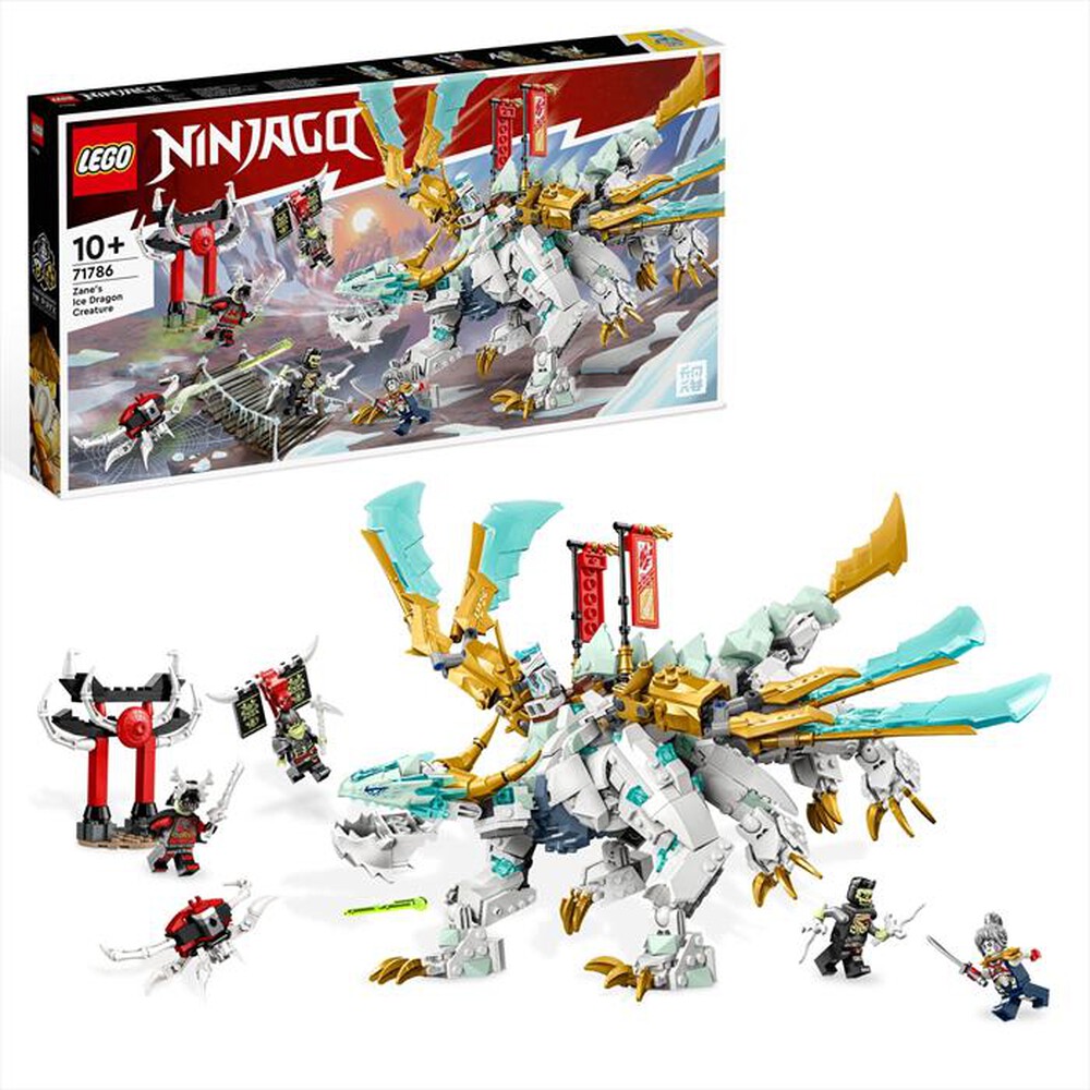 "LEGO - NINJAGO Drago di Ghiaccio di Zane - 71786-Multicolore"