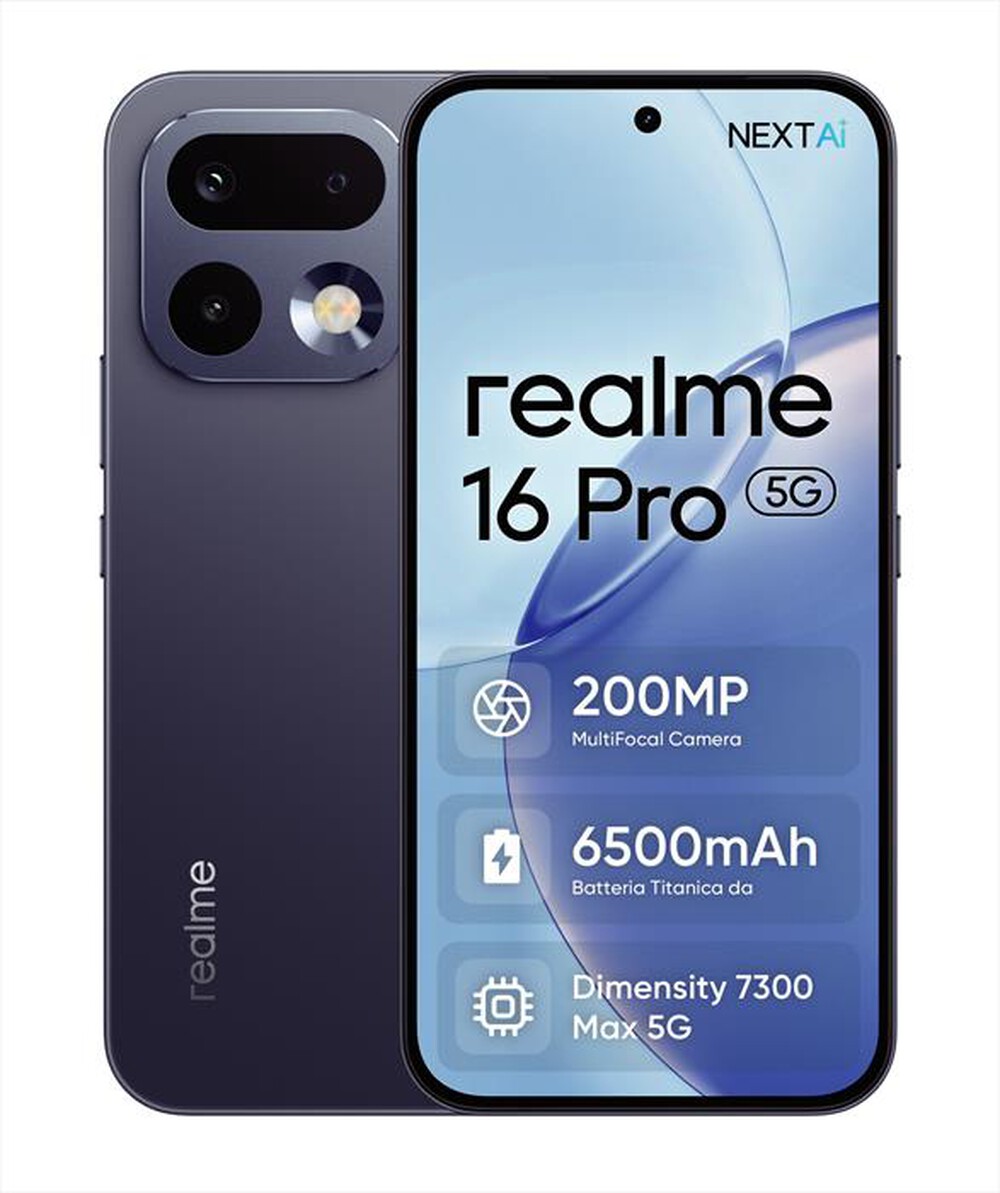 Immagine del prodotto REALME - Smartphone REALME 16 PRO 5G (512GB 8GB)-Pebble Grey