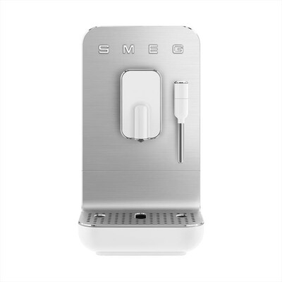 SMEG - Macchina Caffè Automatica 50's Style – BCC02WHMEU-Bianco opaco