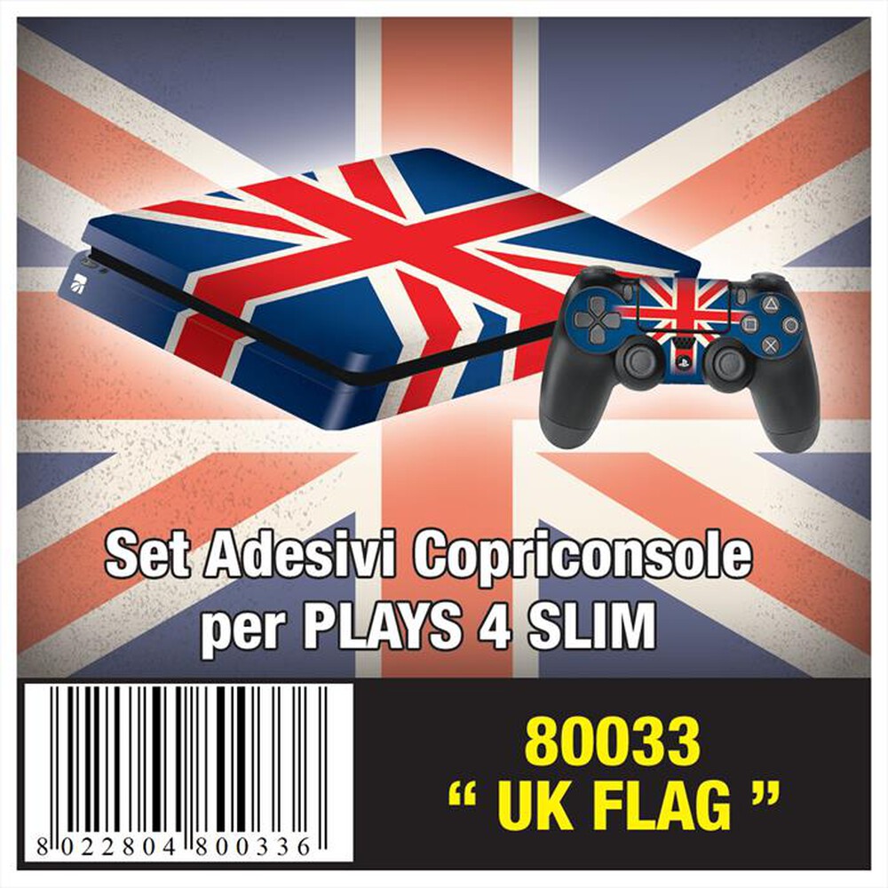 Immagine del prodotto XTREME - STICKER UK FLAG PER PLAYS 4 SLIM-UK FLAG