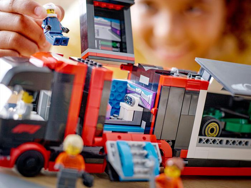 Immagine del prodotto LEGO - CITY Autotrasportatore con RB20 e AMR24 F1 60445